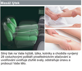 Luxusné masážne kreslo JETT-34N
