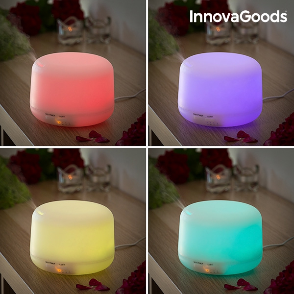 Zvlhova Vzduchu s Armadifuzrom LED Multi-Coloured InnovaGood